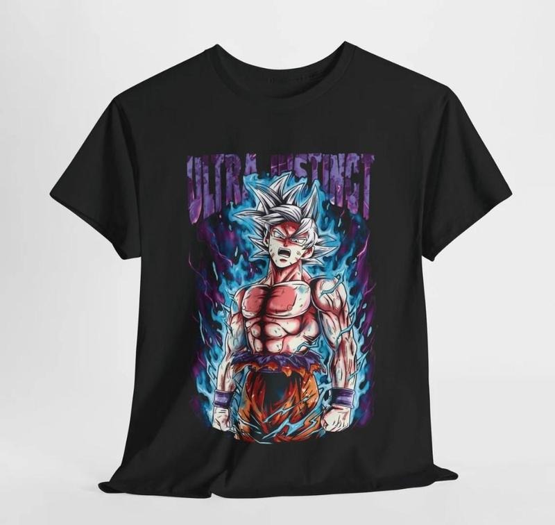 Anime Shirt Ultra Instinct Goku Fanart Unisex Shirt Regular Print Sweatshirt, Hoodie, Comfort Colors