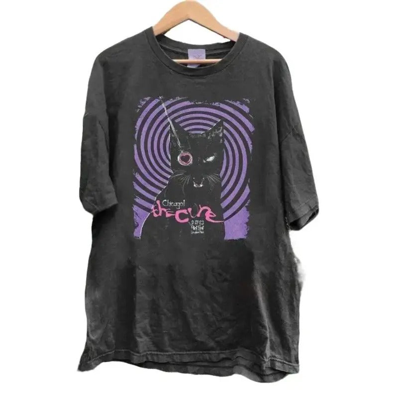 Comfort Colors The Cure The Lovecats Graphic Shirt Menswear Top Short Sleeve Unisex Tee