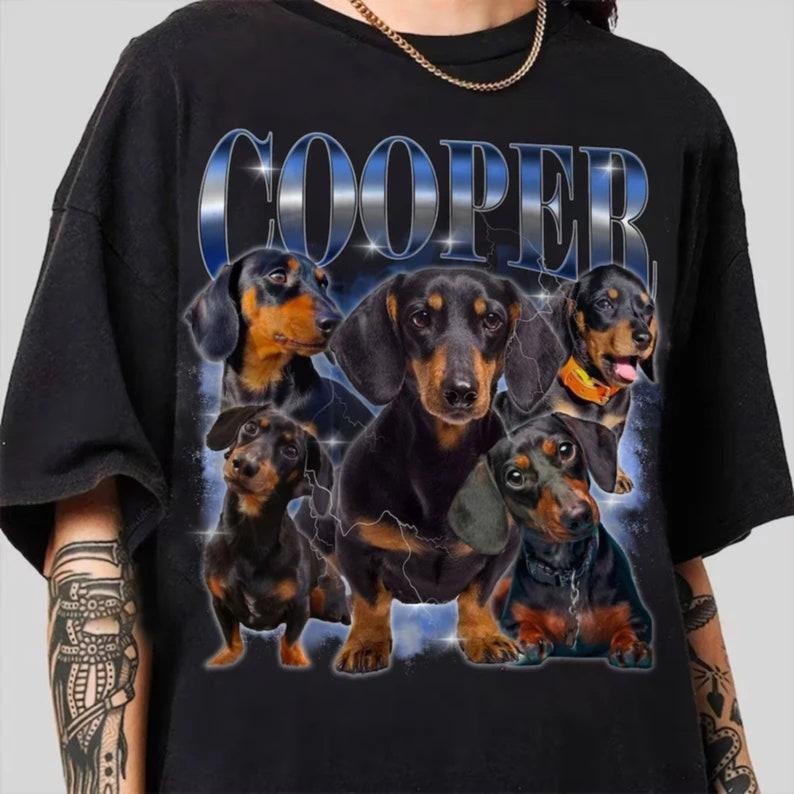 Custom Your Pet T-Shirt, Personalized Pet T-Shirt, Vintage Custom Dog Shirt, Custom Photo Shirt, Pet Photo Shirt, Ideal for Pet Lovers, HL139