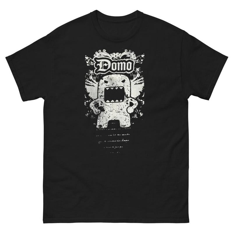 Domo kun t shirt grunge scene emo hot topic Cyber y2k skull Amity Affliction Unisex Full Size