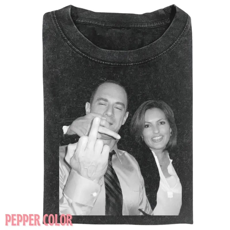 Funny LAW & ORDER Movie Unisex Shirt - Funny Graphic Tee, Movie Merch Womenswear Top Streetwear Tshirt