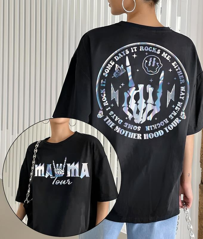 Motherhood Shirt, Sometimes I Rock It Shirt, Rock Mom Shirt, Mom Shirt, Mothers Day Gift, Funny Mom Shirt, Mom T-shirt, sweater and Hoodie Cotton