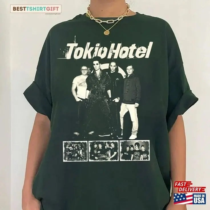 Tokio Hotel World Tour 2023 Graphic Shirt, Albums Concert Fan