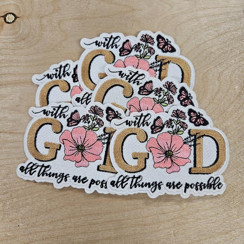 With God Hat Patch (1 Patch)