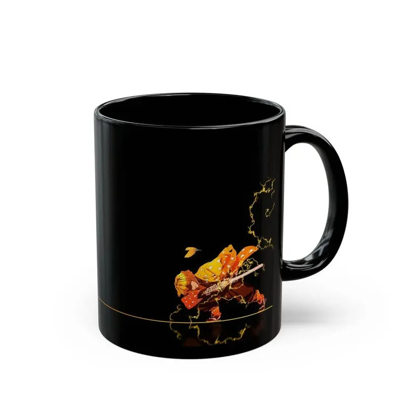 Zenitsu Thunder Breathing Mug, Zenitsu Agatsuma Gift , Demon Slayer Mugs, Kimetsu no Yaiba Tumbler, Anime sweatshirt hoodie, Anime lover Gift