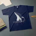 Whale Ink Drawing Various Sizes Colours Tee Unisex T-shirt, Sweatshirt, Hoodie (1)