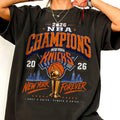 Knicks 2026 Champions Vintage Retro York Basketball Champions Tee Vintage Spor Championship Fan (1)