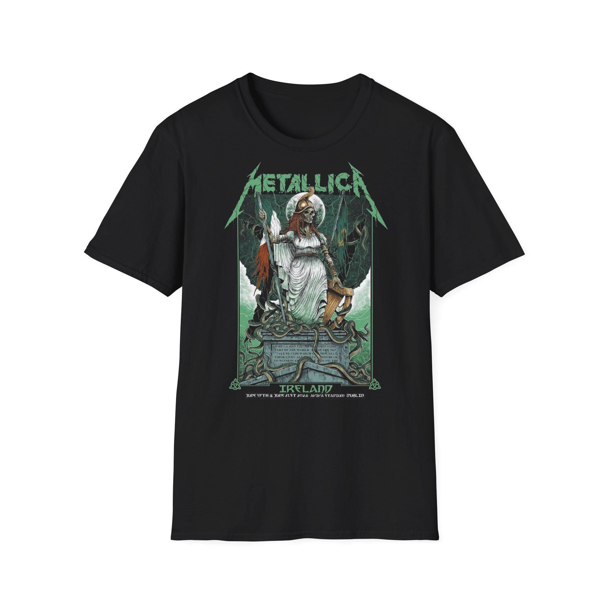 Metallica Dublin 2026 Concert M72 World Tour Unisex T-shirt, Sweatshirt, Hoodie (1)