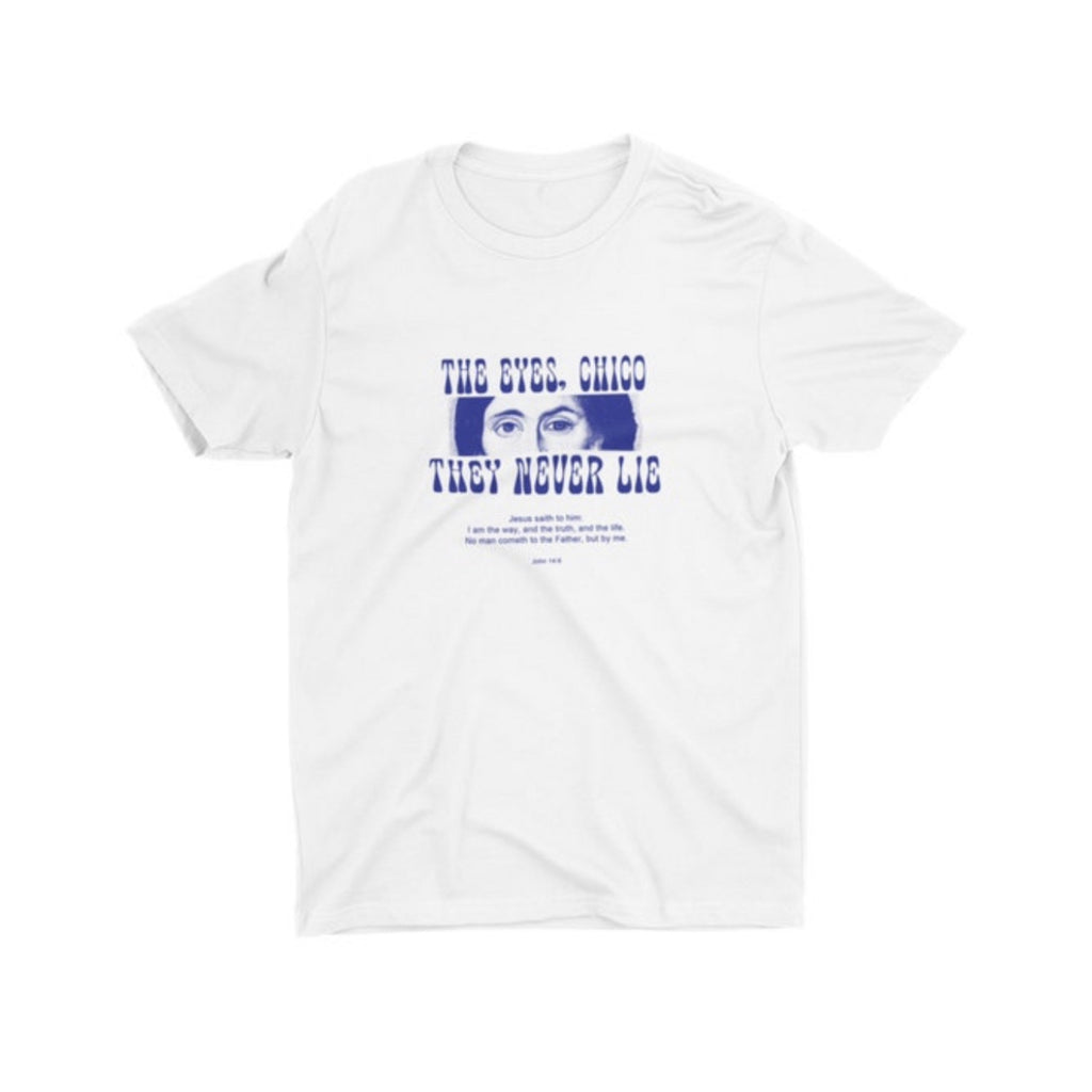 Eyes Chico Never Lie Catholic Tees Jesus Way Truth Life Traditional Saintwave Trad Greek Icon (1)