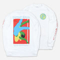 Showtime White Long Sleeve T-Shirt Hoodie, Sweatshirt | PureTeeCo.com (Image 1)