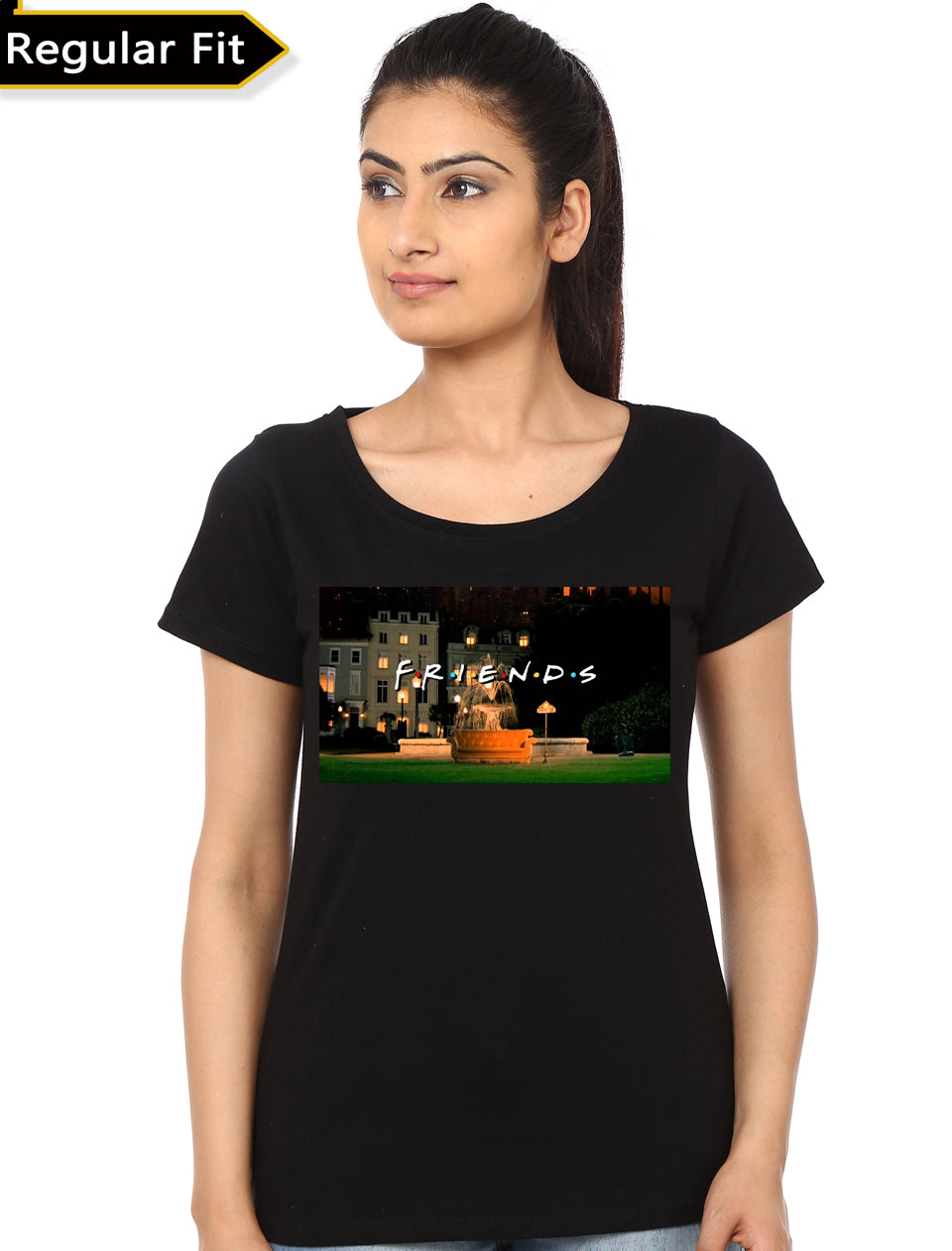 Friends Girls Black Top Style001 T-Shirts, Hoodie, Sweatshirt | PureTeeCo.com