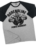 020. RAGLAN Adrenaline Workout Funny Gym T-Shirt for Men Hoodie, Sweatshirt | PureTeeCo.com