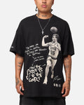 Mitchell & Ness Sacramento Kings Jason Williams Streetball T-Shirt Faded Black Hoodie, Sweatshirt | PureTeeCo.com (Image 1)