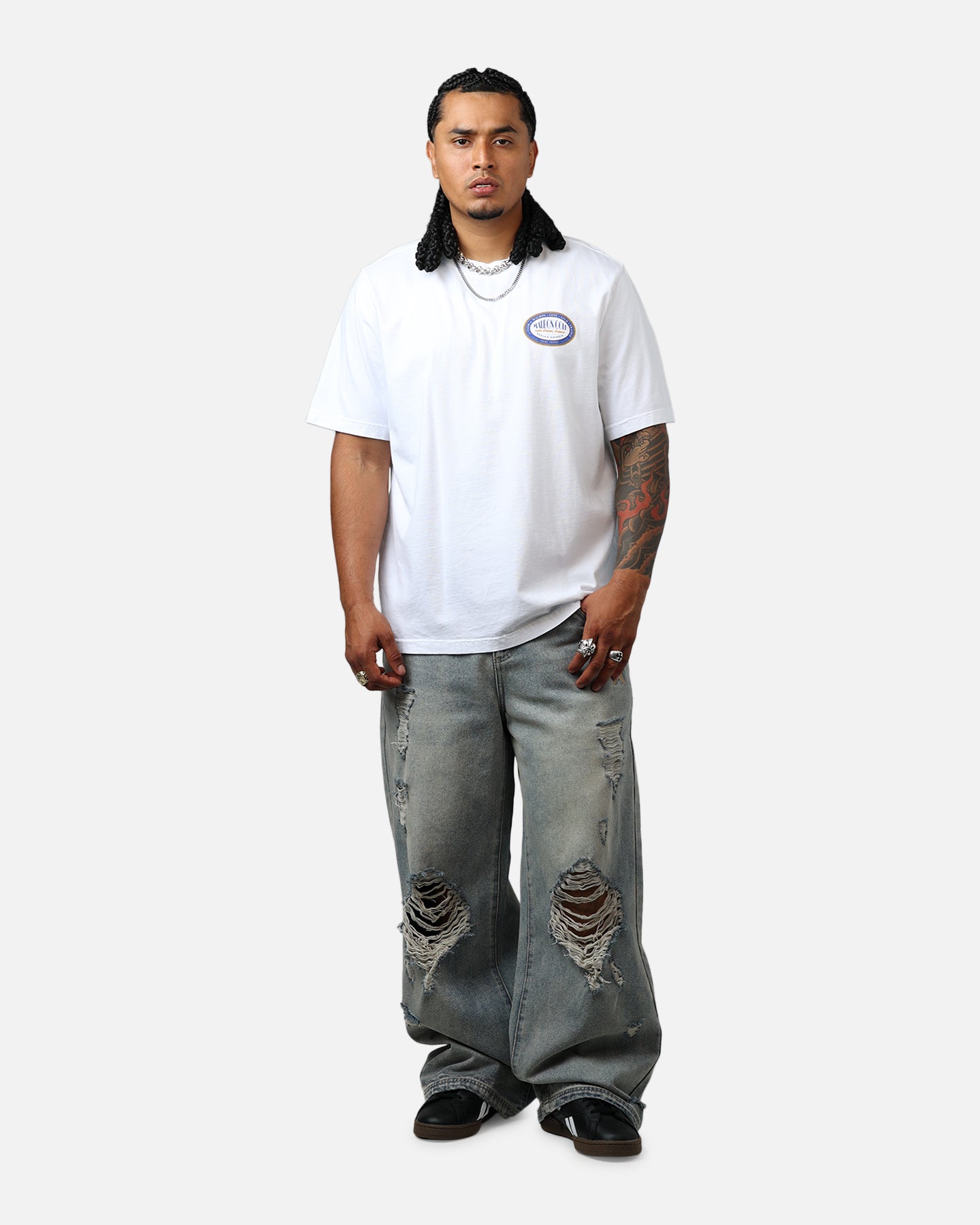 Malbon Matisse T-Shirt White Hoodie, Sweatshirt | PureTeeCo.com (Image 3)