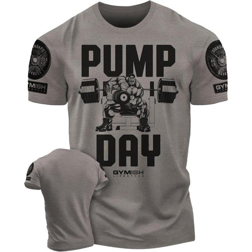 024. Pump Day Funny Motivational Workout Gym T-Shirt for Men Hoodie, Sweatshirt | PureTeeCo.com