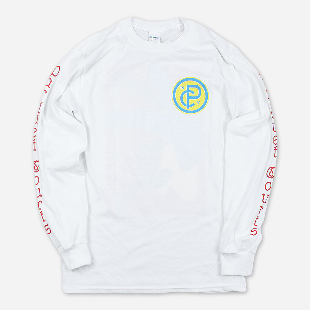 Showtime White Long Sleeve T-Shirt Hoodie, Sweatshirt | PureTeeCo.com (Image 2)