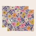 Funny sunny floral pattern Placemat Gallery Image 1