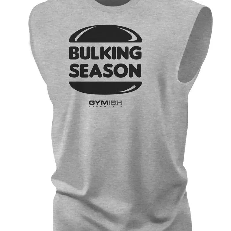060. Bulking Season Workout Muscle Tank Top for Men T-Shirts, Hoodie, Sweatshirt | PureTeeCo.com