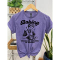 #064 - Baking Because Murd3r is Wrong -  - Print Unisex Crew neck Tee T-shirt Hoodie, Sweatshirt | PureTeeCo.com