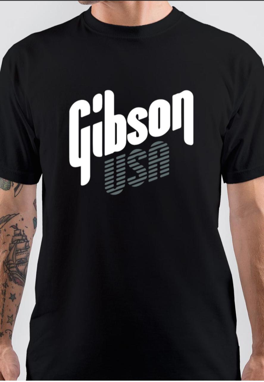 Gibson T-Shirt Hoodie, Sweatshirt | PureTeeCo.com
