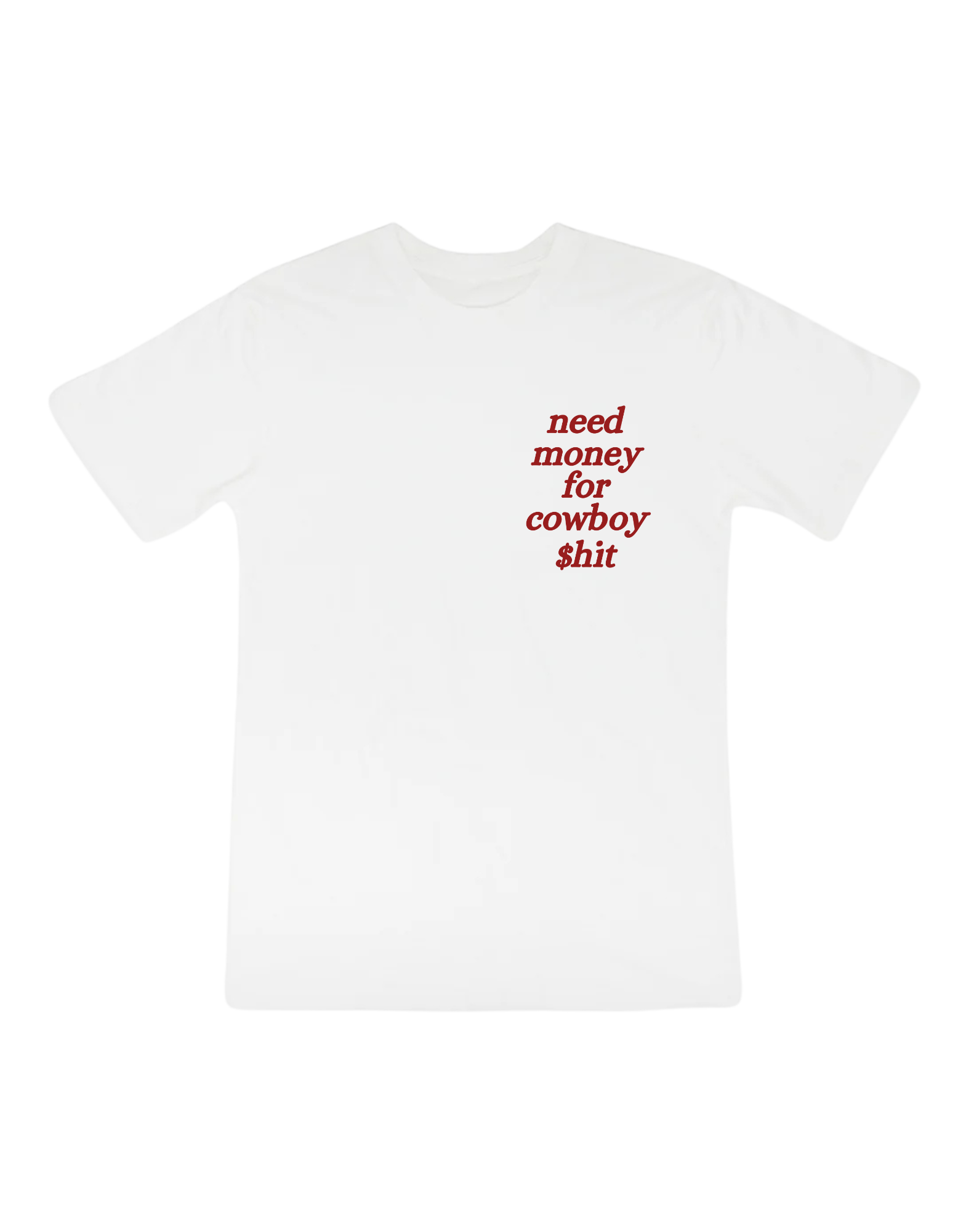 Need Money for Cowboy $hit - Graphic Tee Hoodie, Sweatshirt | PureTeeCo.com (Image 2)