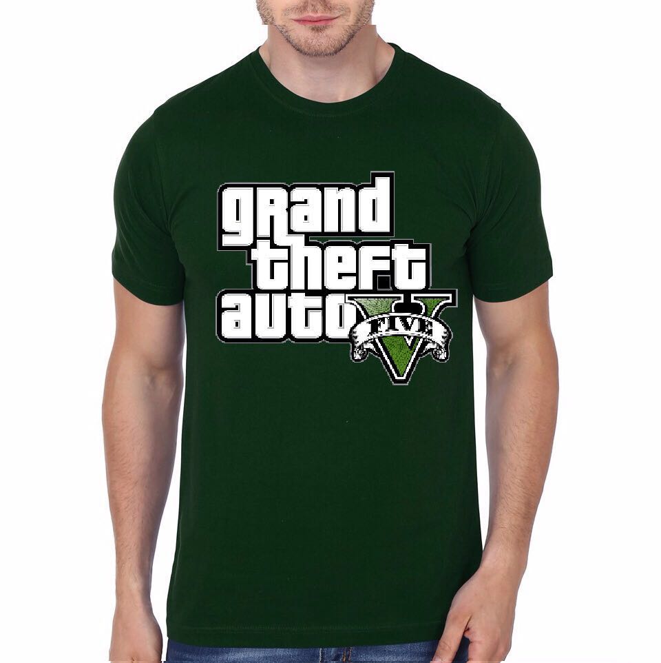 GTA Dark Green T-Shirt Hoodie, Sweatshirt | PureTeeCo.com