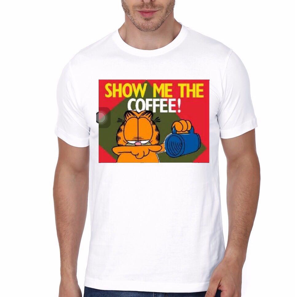 Garfield White T-Shirt Style002 Hoodie, Sweatshirt | PureTeeCo.com