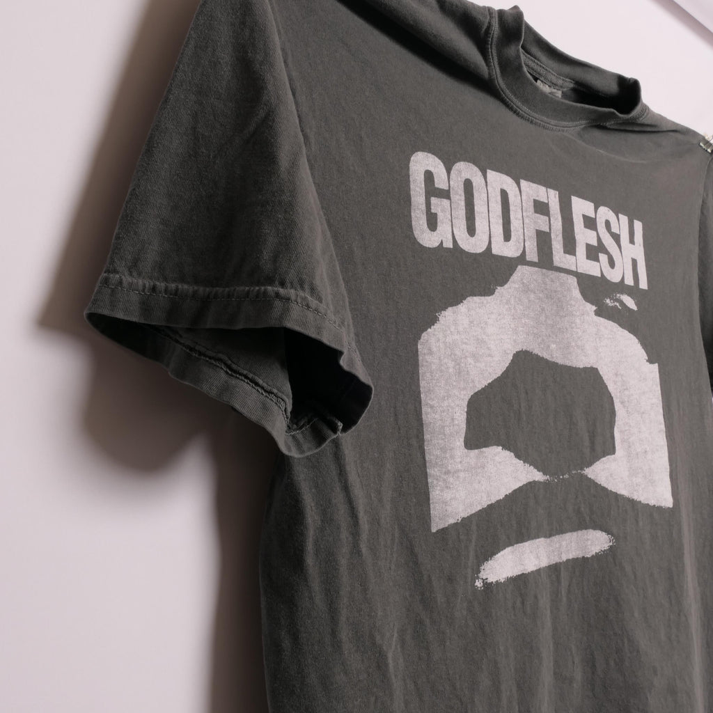 Godflesh Band Tee Industrial Post Metal Experimental Metal Swordfish Ultra Faded Boxy Glam Rock Alternative Heavyweigh Medium (2)