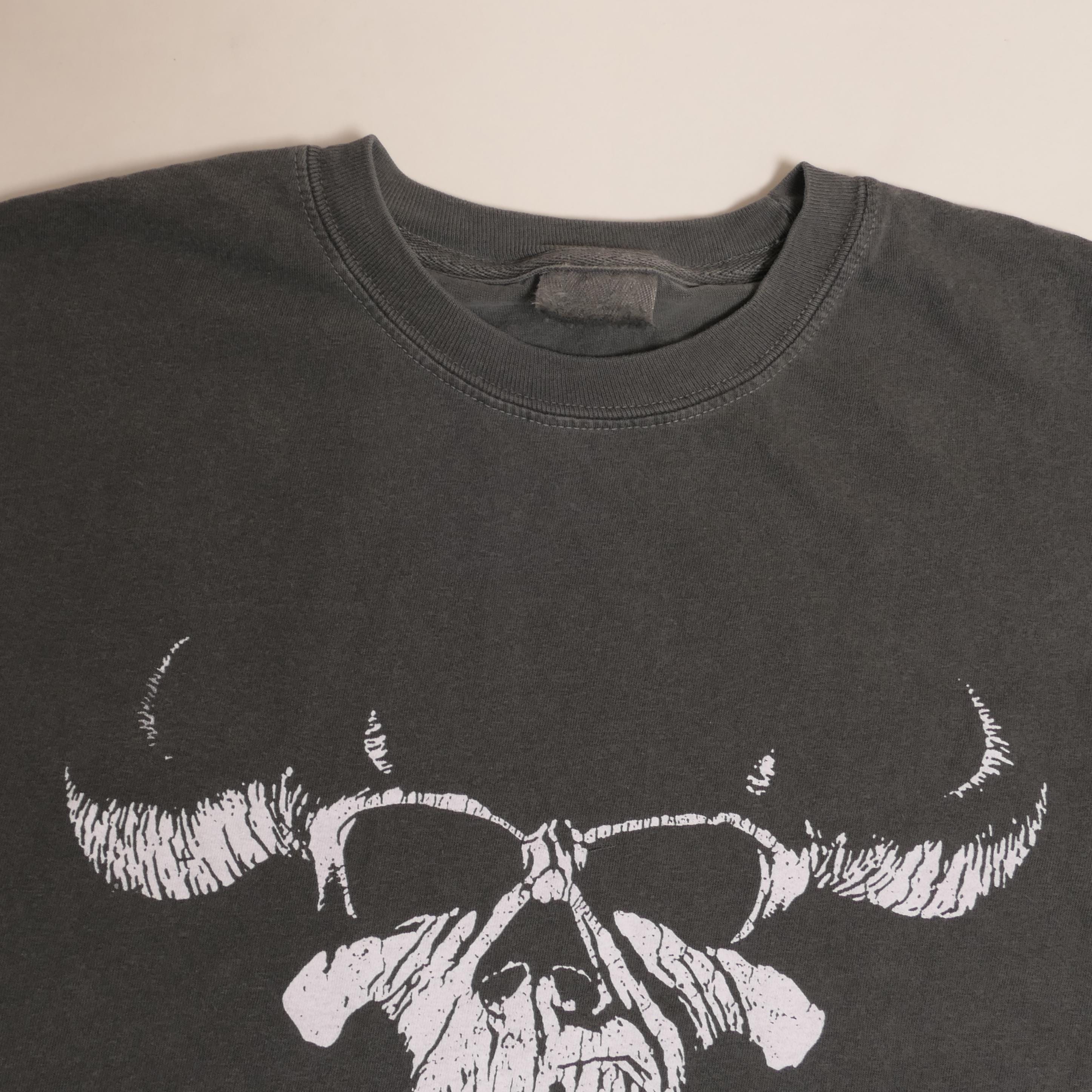 Danzig Band Tee Samhain American Gothic Doom Metal Punk Rock Heavyweight Boxy Fit Ultra Faded Xl (2)