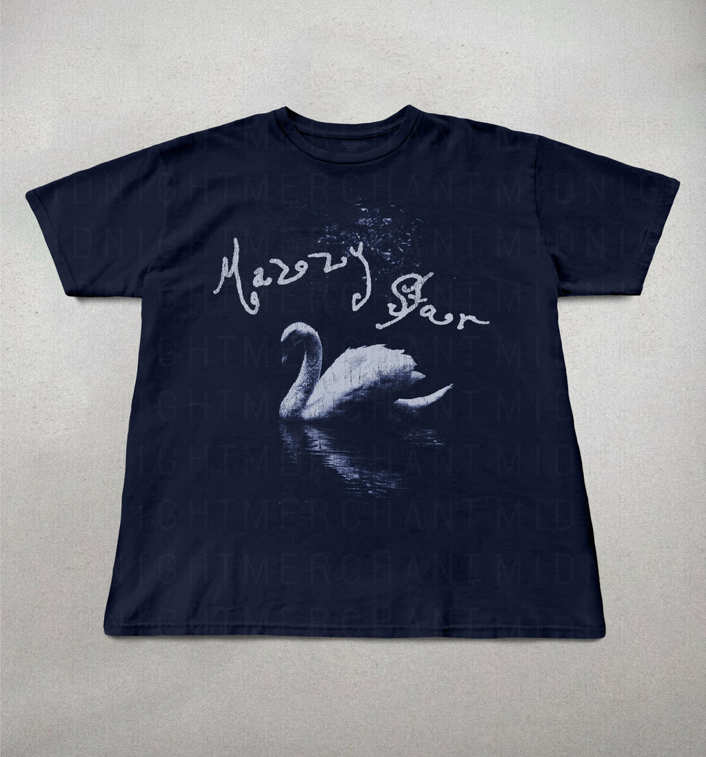 Mazzy Star Swan 90s Band Tees Among Swan Mazzy Star Alt Band Tee Band (2)