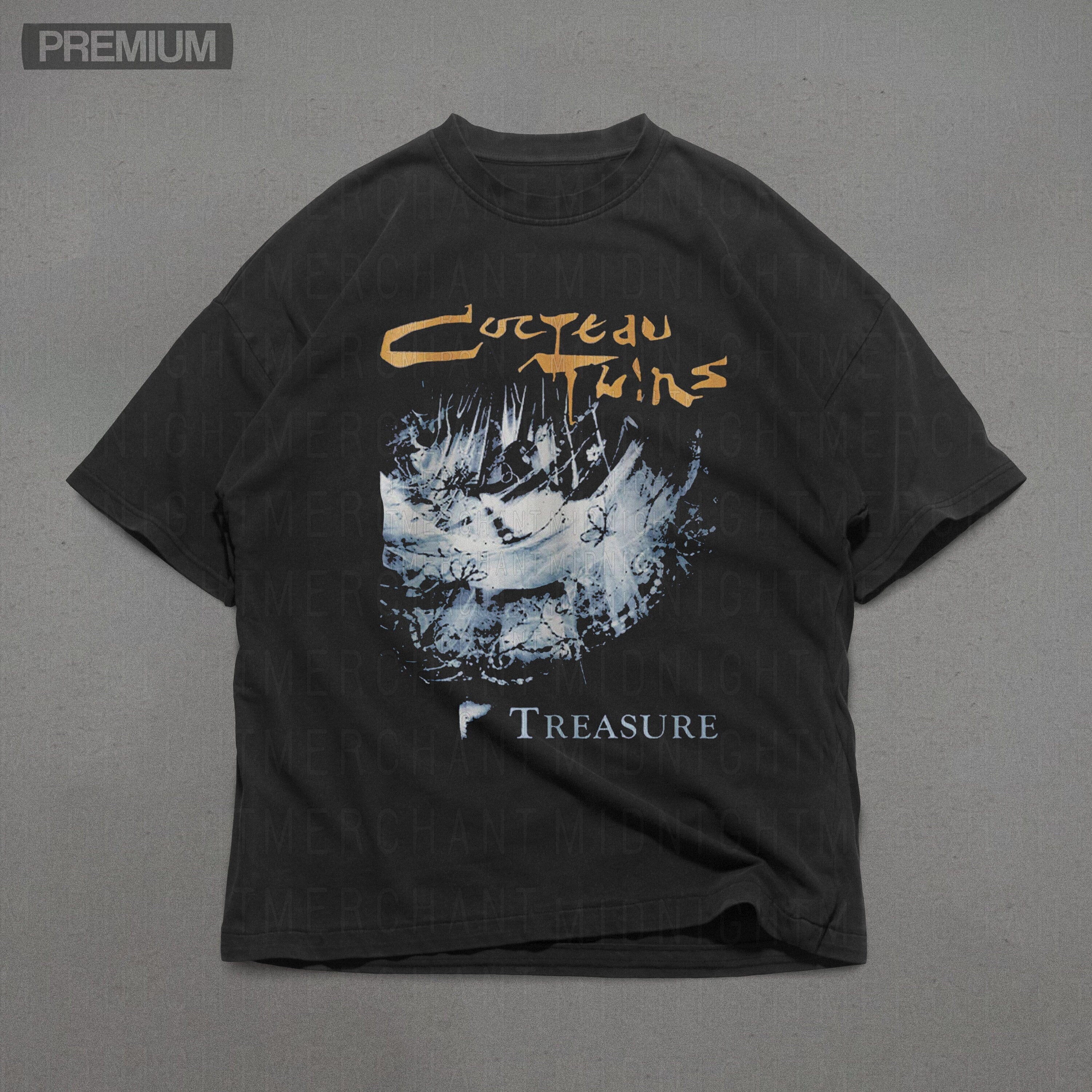 Cocteau Twins Comfort Colors 90s Band Band Tees Treasure Album Tee Shoegaze (2)
