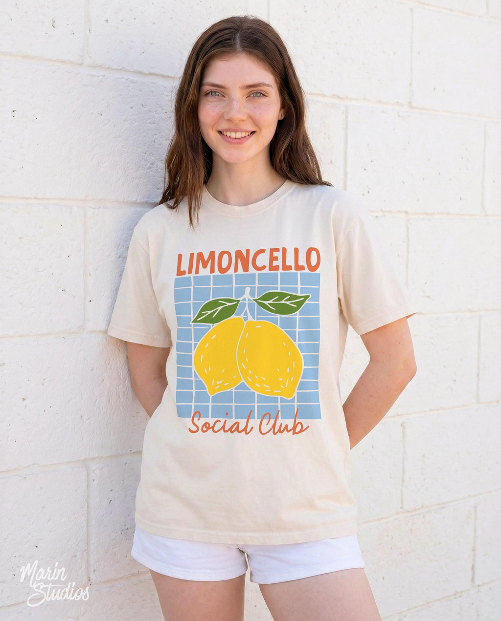 Limoncello Social Club Amalfi Lemon Comfort Colors Italian Summer (2)