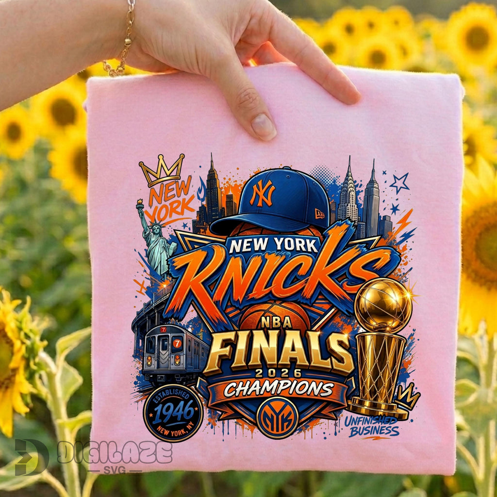 Knicks Final Png Knicks Champions Knicks Game Day Basketball Png Pdf Sublimation File Transparent Background Digital Download (2)