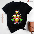Pickleball Christmas Tree Ugly Sweater Santa Paddleball Lover T-Shirt