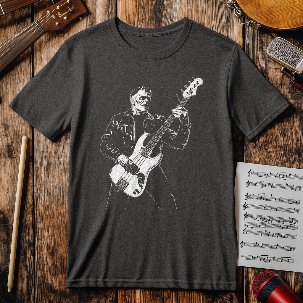 Monster Guitarist T-shirt Hoodie, Sweatshirt | PureTeeCo.com (Image 3)