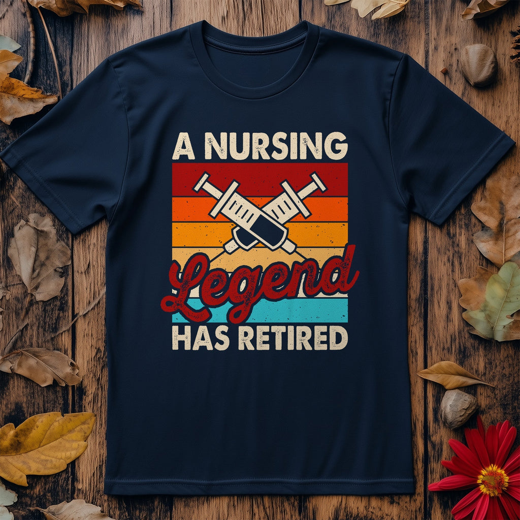 Nursing Legend Square t-shirt Hoodie, Sweatshirt | PureTeeCo.com (Image 1)
