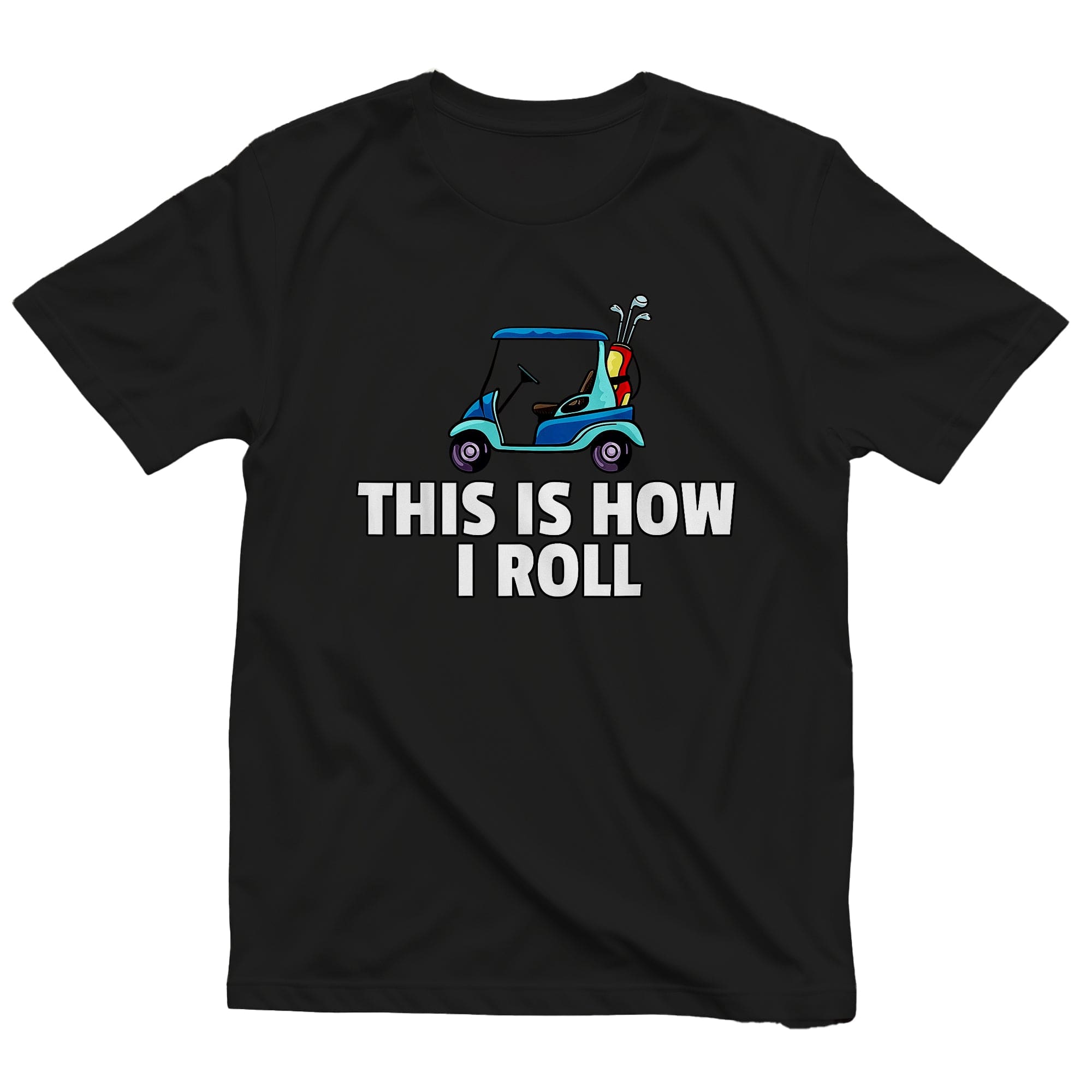 Golf Cart Gift T-shirt Swing into Hoodie, Sweatshirt | PureTeeCo.com (Image 1)