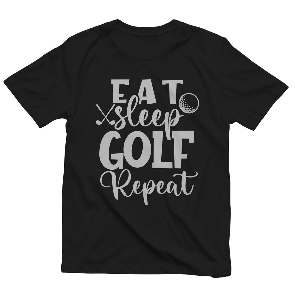 Golf-100 T-shirt: Eat, Sleep, Golf, Hoodie, Sweatshirt | PureTeeCo.com (Image 1)