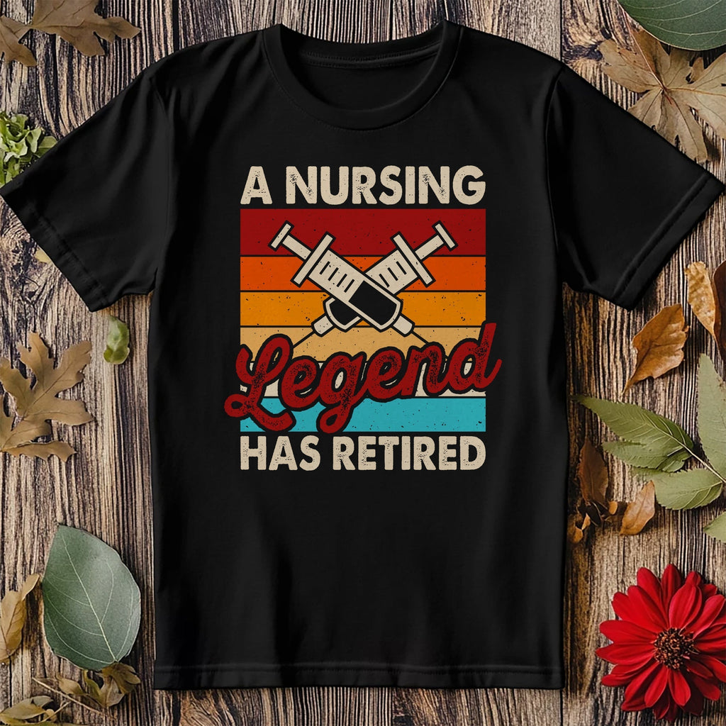 Nursing Legend Square t-shirt Hoodie, Sweatshirt | PureTeeCo.com (Image 2)