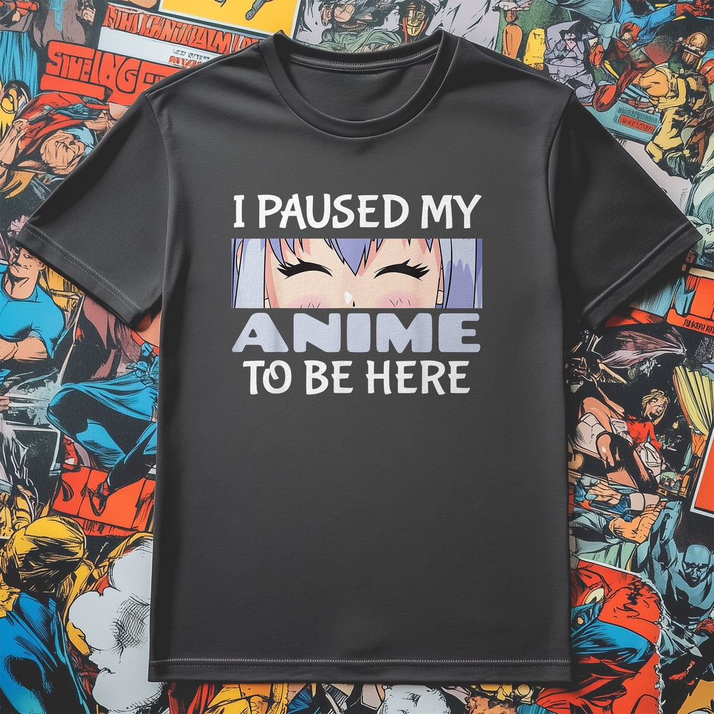 I Pushed My Anime to Be Here T-Shirt Hoodie, Sweatshirt | PureTeeCo.com (Image 4)