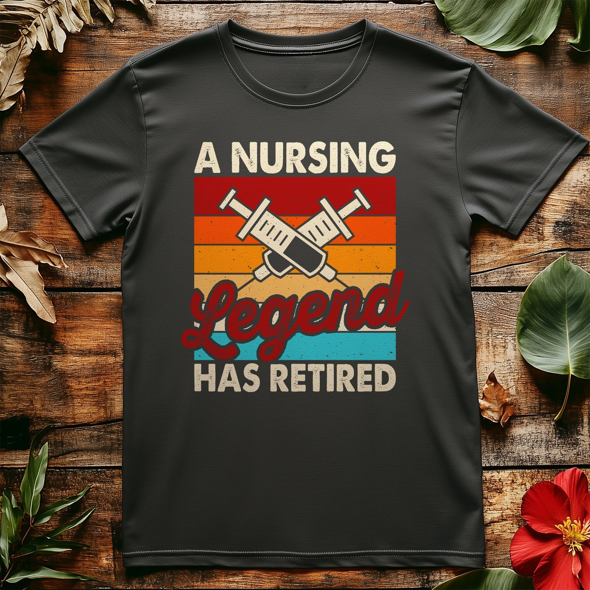 Nursing Legend Square t-shirt Hoodie, Sweatshirt | PureTeeCo.com (Image 3)