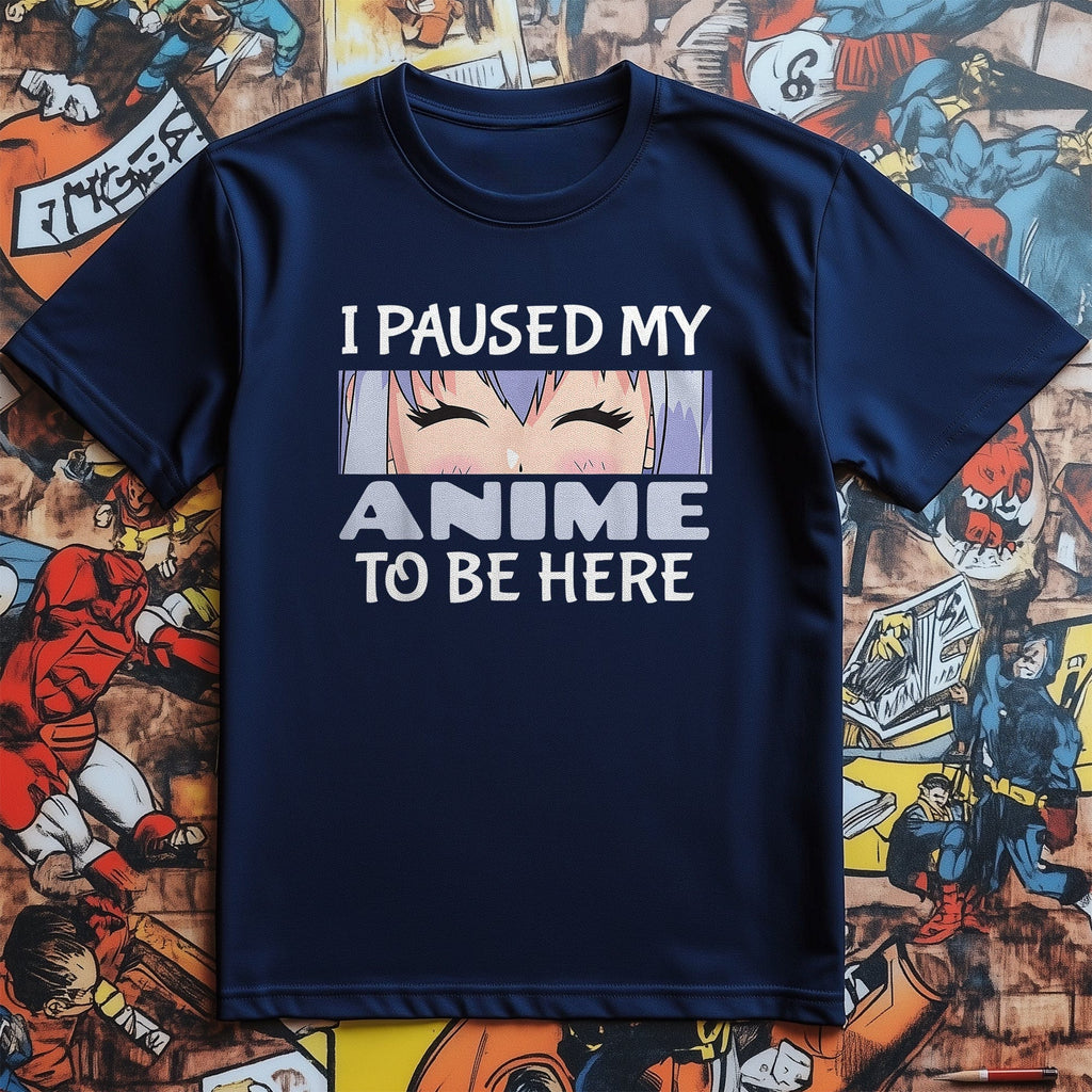 I Pushed My Anime to Be Here T-Shirt Hoodie, Sweatshirt | PureTeeCo.com (Image 5)
