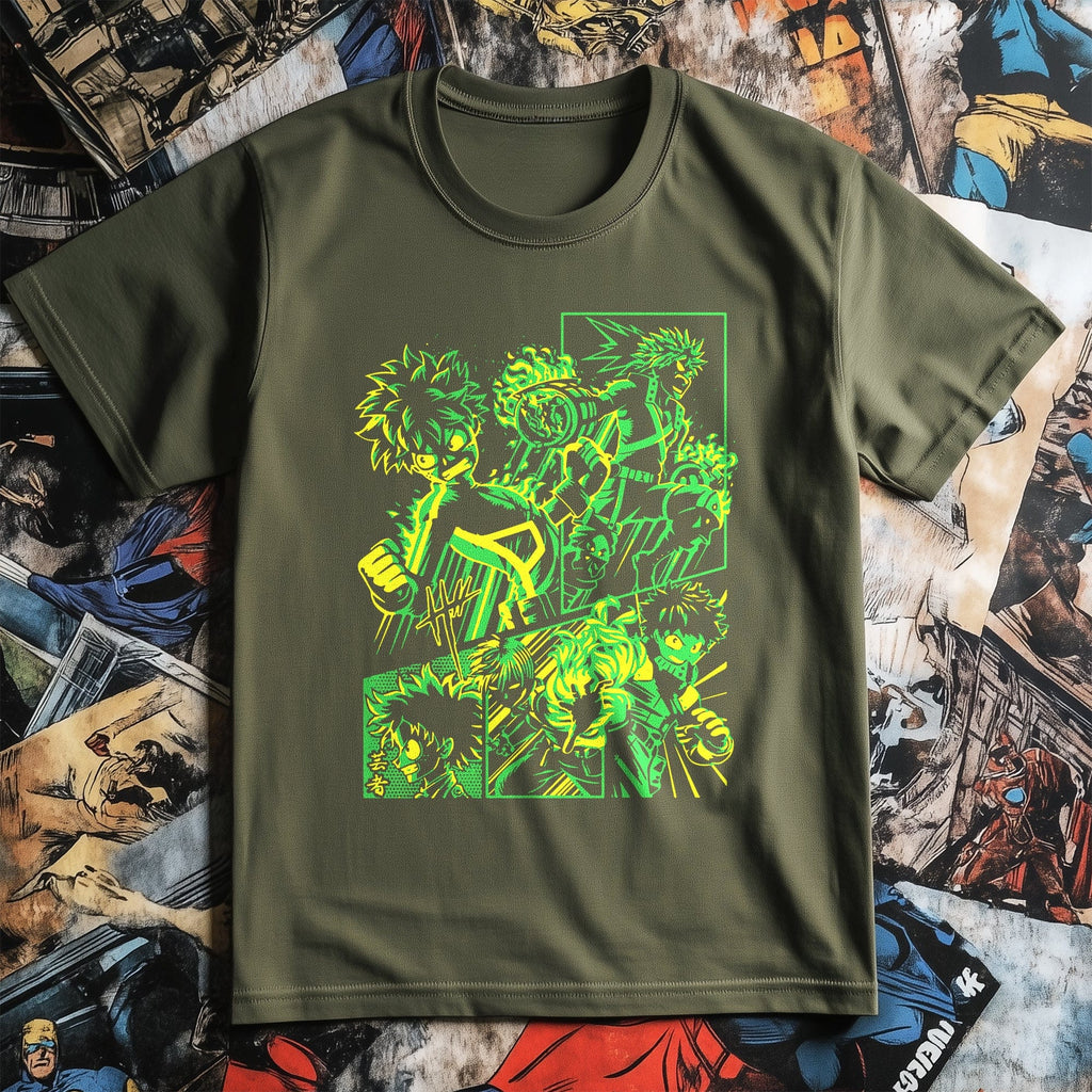 Academia Green T-Shirt Hoodie, Sweatshirt | PureTeeCo.com (Image 5)