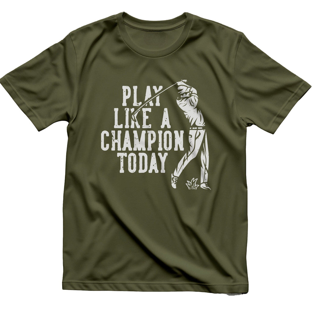Golf 24 Swing into t-shirt Hoodie, Sweatshirt | PureTeeCo.com (Image 1)
