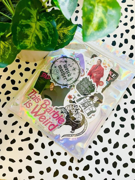 10 stickers set