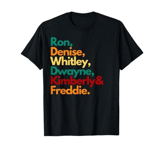 [100% Cotton] [Fun DIY Retro T-Shirt] Whitley Retro T-Shirt - Cotton Fun Design DIY for HBCU Black College Graduates