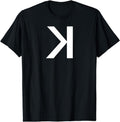 [100% Cotton] Backwards Letter K T-Shirt Hoodie, Sweatshirt | PureTeeCo.com