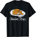 [100% Cotton] Chicken Strips Fried Tenders Hot Wings Fingers Kids BBQ Lime T-Shirt Hoodie, Sweatshirt | PureTeeCo.com