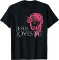 [100% Cotton] Christ Jesus Loves Me T-Shirt Hoodie, Sweatshirt | PureTeeCo.com