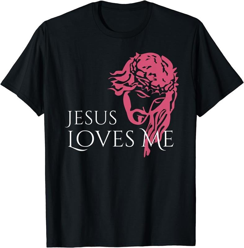 [100% Cotton] Christ Jesus Loves Me T-Shirt Hoodie, Sweatshirt | PureTeeCo.com